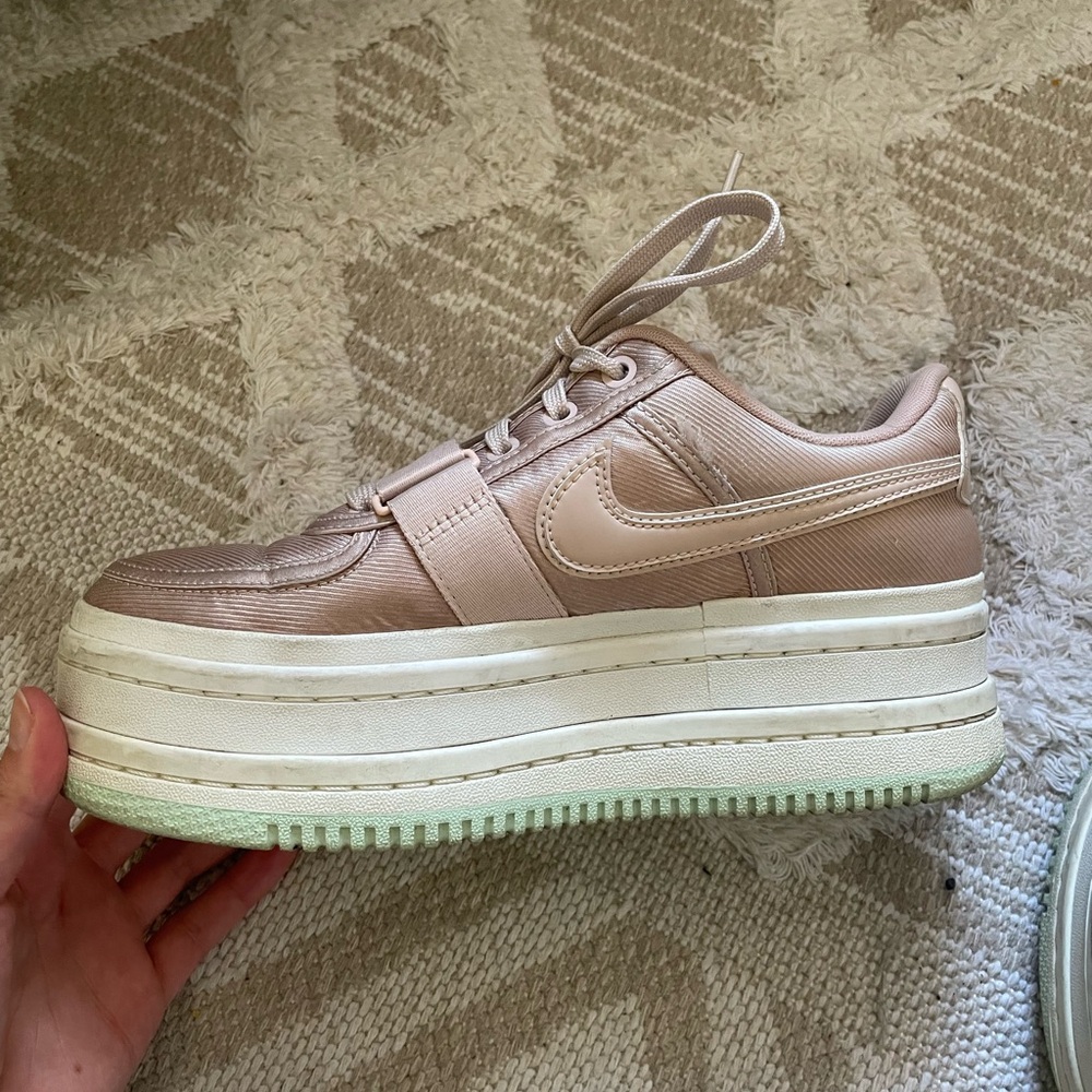 Women’s size 8 pink platform vandal Nike sneakers